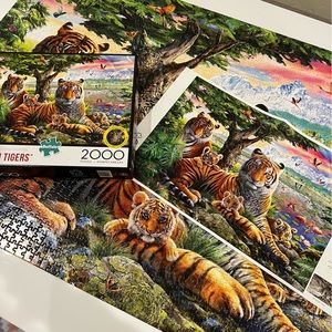 2000 Piece Tiger Puzzle